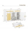 Wine Bar Cabinet Closeout. 247 Units. EXW New Jersey 